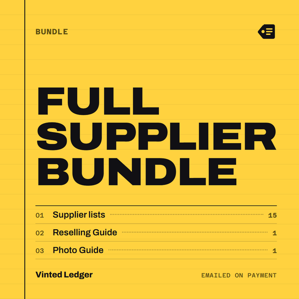 Full Supplier Bundle cover