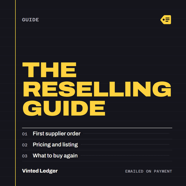 The Reselling Guide cover
