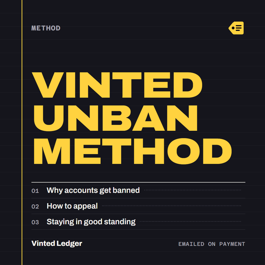 Vinted Unban Method cover