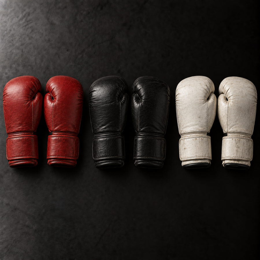 boxing gloves stock